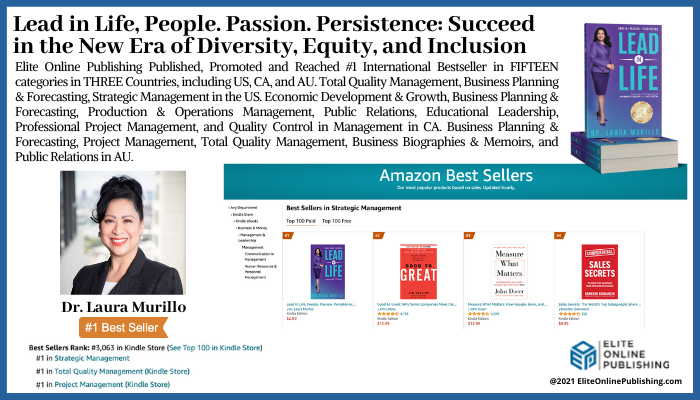 #1 International Bestselling Author Dr. Laura Murillo releases her book “Lead In Life” with Success